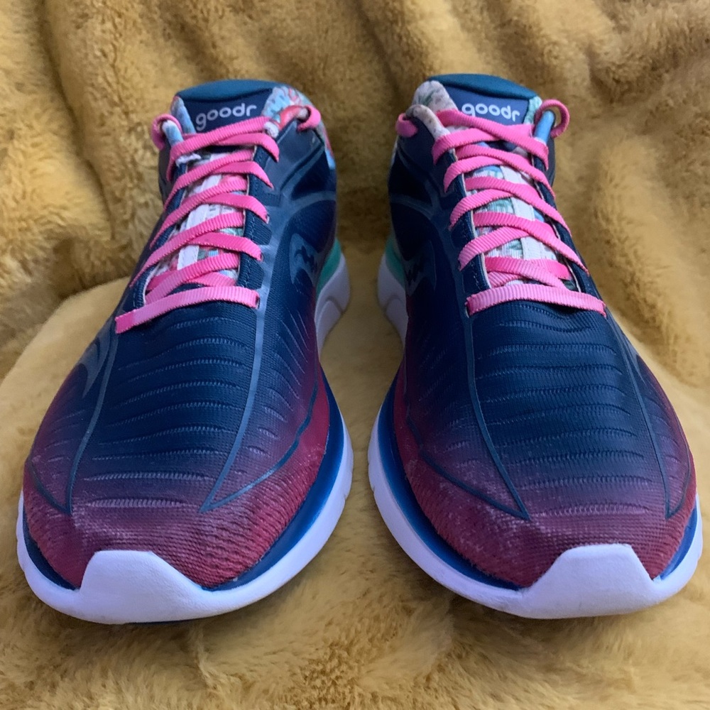 Saucony Goodr Kinvara 10 Flamingo Shoes Size 11.5 - Picture 5 of 11